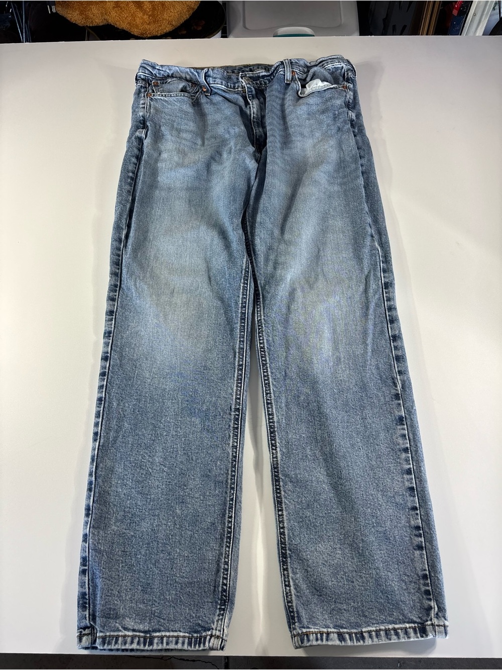 Levi's 514 Men's Jeans Straight Fit 38X34 Denim Blue